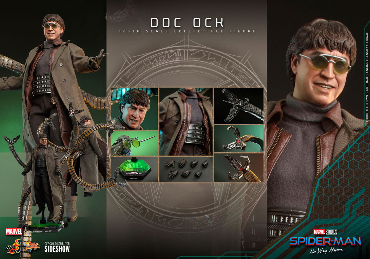 hot-toys-mms633-spider-man-no-way-home-doc-ock-3 Hot Toys MMS633 Spider-Man No Way Home Doc Ock 1:6 Scale Figure 3